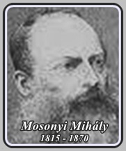 MOSONYI MIHÁLY 1815 - 1870