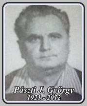 PÁSZTI JÓZSEF GYÖRGY 1921 - 2012