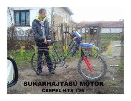 Sukárhajtású motor !