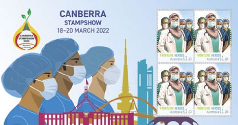 Canberra bélyeg kiállítás