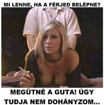 Milenne, ha a férjed belépne !