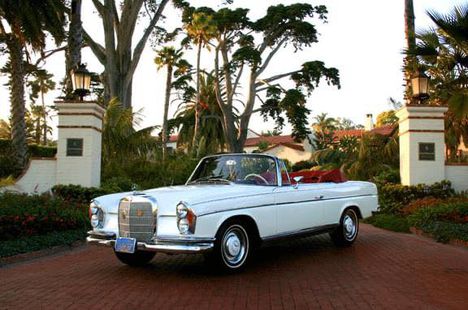 Mercedes-Benz 250SE Cabriolet 1965--Clint Eastwood kocsija