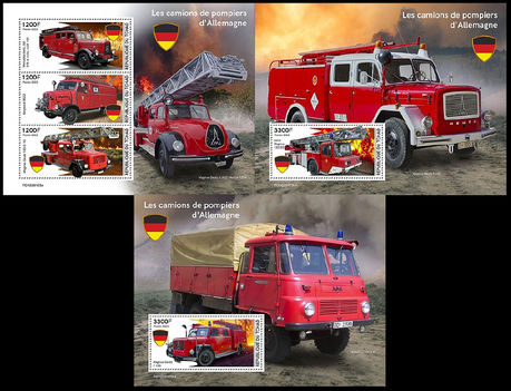 Német tűzoltó autók