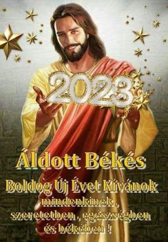 2023 boldog új év jézus