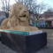 LEGO oroszlán oldalról (Városháza Park, 2023.01.11.)