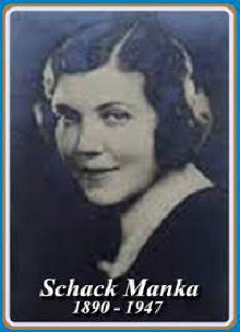 Schack Manka - 1888. május 22 - 1947