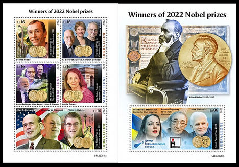 Nobel díjasok