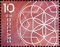 Virággeometriai bélyeg