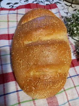 Mai szezámmagos kenyerem