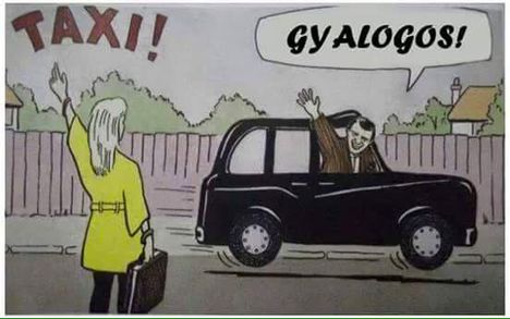 Taxi! Gyalogos!