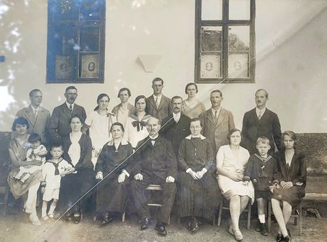 A Pálffy szigeti Frantz család fotója