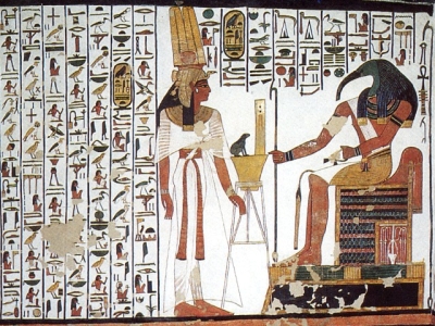 Thot és Nofertari