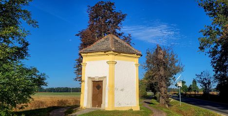 Hédervár, Az 1709-ben épített Pedegrinus kápolna, 2023. október 02.-án 2
