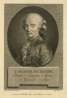 Jean-Francois Pilátre de Rozier