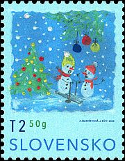 Karácsonyi levél bélyeg