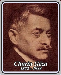 CHORIN GÉZA 1872 - 1933