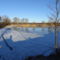 Befagyott a Botló-kerti tó Rajkán, a korcsolyázó gyerekek örömére, 2017. január 07.-én