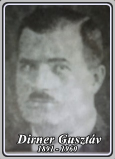 DIRNER GUSZTÁV 1891 - 1960