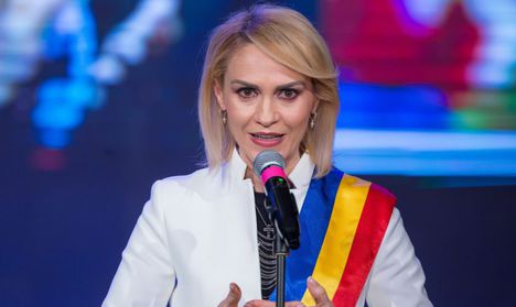 Gabriela Firea úrhölgy . Bucureşti  Románia fővárosának Főpolgármestere .
