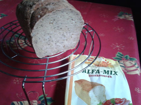 Kenyér új kenyérliszt Glutenix Alfa-mix  lisztkeverékből