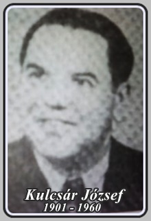 KULCSÁR JÓZSEF 1901 - 1960