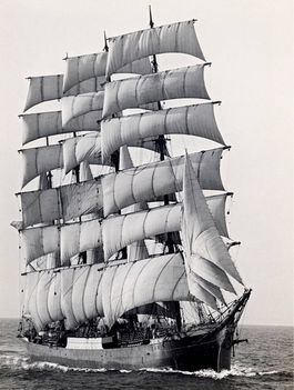 Pamír kereskedelmi vitorlás hajó  - 1949