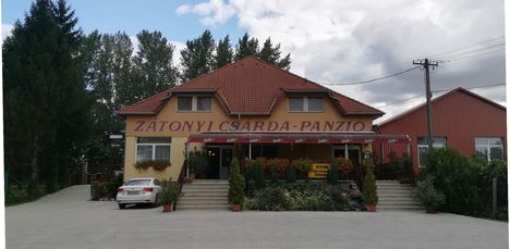 Zátonyi-Csárda a Kis-zátonyi partján Doborgazszigeten, Dunasziget 2019. szeptember 26.-án