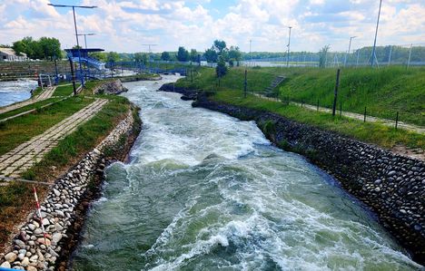 Dunacsúnyi rafting pálya 2