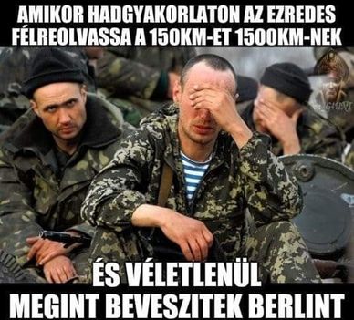 Hadgyakorlat !