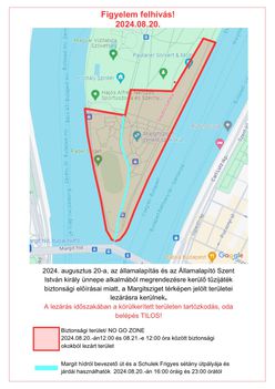 2024. augusztus 20. - Margit-sziget (Biztonsági terület, No Go Zone)