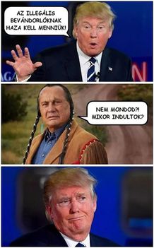 Mondjuk, az indiánok sem őslakosok !