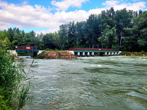 Szigetköz, Szent Kristóf híd, Kisbodak