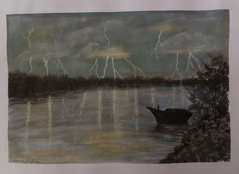30x40 akvarel