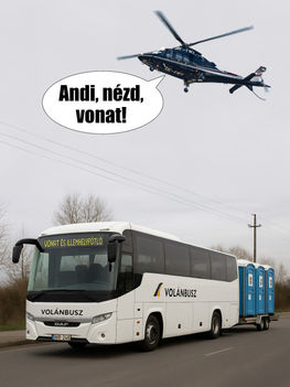 Andi, nézd, vonat! (Volánbusz)