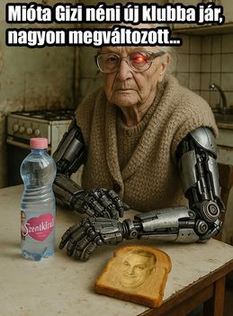 Gizi néni új klubba jár... 
