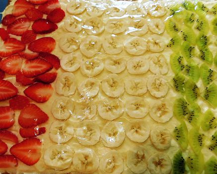Gyümőlcs torta. 