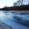 Befagyott a Mosoni-Duna a mosoni Partos utca melletti folyószakaszon, Mosonmagyaróvár 2017 január 07 5