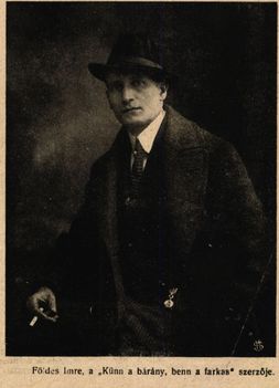 Földes Imre  librettista, író Színházi Élet 1916