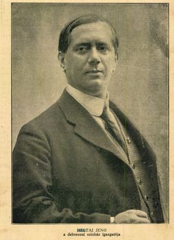 Heltai Jenő librettista, fordító, író Színházi Élet 1917