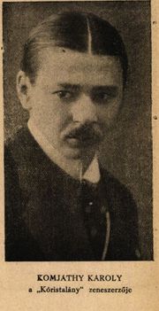Komjáti Károly operettszerző Színházi Élet 1918