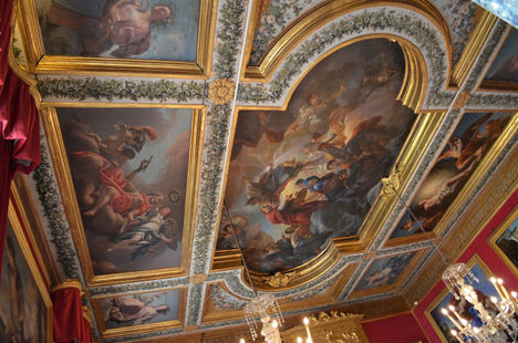 soffitto della Sala dell'Apoteosi di Martino V