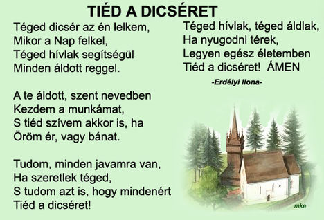 Tiéd  a dicséret