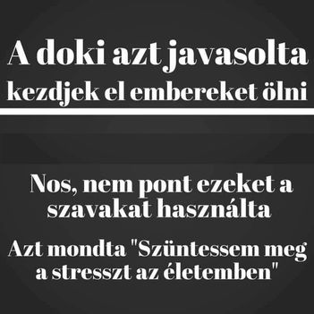 Orvosi javaslat!