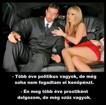 Politikus, vs prosti!