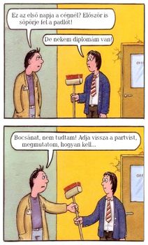 Diplomám van!
