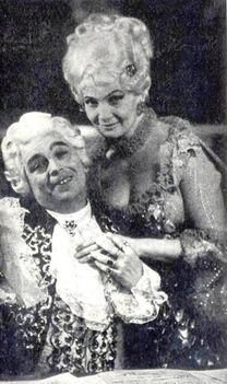 Petress Zsuzsa és Rátonyi Róbert a Madame Pompadour c. operettben