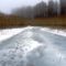 Túra a befagyott Öregszigeti belső tó jegén, Kisbodak 2017. február 03.-án 12