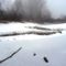Téli kisvizes időszak az Erdei Duna-ágon, Lipót 2017. február 03.-án 14