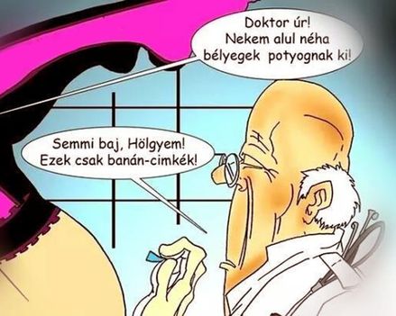 Nőgyógyásznál!