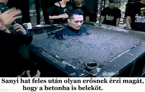 Sanyi 6 feles után!